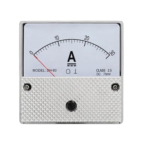 Ampèremètre analogique 30A DH-80 pour contrôle électrique industriel