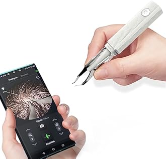 Hair Removal Tweezer with 1080p Camera, Ultimate Precision: Tweezer with Camera - Perfect for Delicate Tasks! - - Ear Hair Eyebrow Tweezer