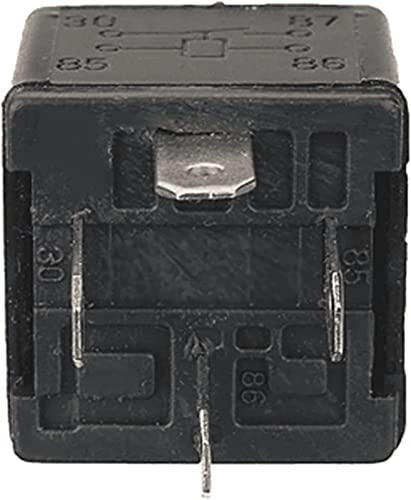 Relé de coche 12V 30A universal 4 pines con enchufe interruptor 6