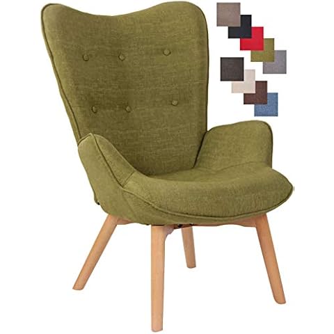CLP Sillón Orejero Nórdico Durham Tapizado En Tela Cover