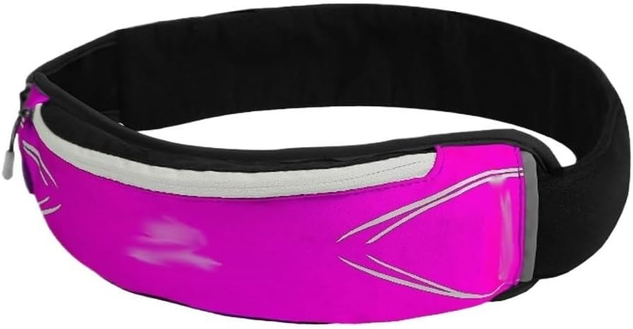 Running Bag Men Women Running Belt Jogging Fanny Pack Gym Bag Fitness Waist Pack Sport Marathon Trail Running Pouch(E)