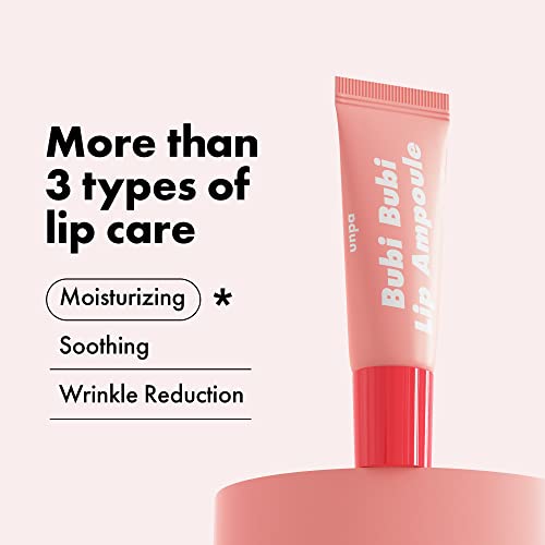 Unpa Bubi Bubi Lip Ampoule | Korean Lip Balm For Dry Cracked Lips | Lip Moisturizer For Very Dry Lips | Lip Repair Overnight Hydrating Lip Balm For Girls | Organic Chapstick Korean Lip Care Products #TOP2