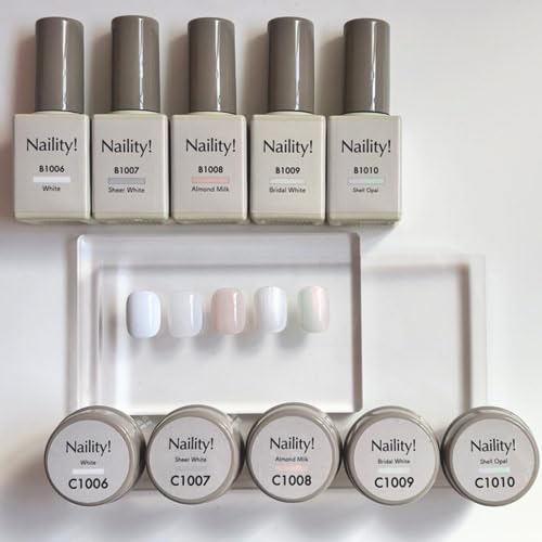 Amazon.co.jp：Naility! C1007 シアーホワイト 【ネイリティー カラー