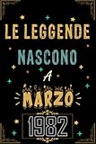 Photo Gallery taccuino, le leggende noscono a marzo 1982: regali compleanno uomo e donna, 41 anni di compleanno regalo uomo e donna 41 anni, regalo per lui/lei, taccuino da 120 pagine Photo Gallery taccuino, le leggende noscono a marzo 1982: regali compleanno uomo e donna, 41 anni di compleanno regalo uomo e donna 41 anni, regalo per lui/lei, taccuino da 120 pagine