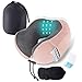 Produktbild OneChois Reise Nackenkissen, Memory Foam Nackenhörnchen, bequemer & atmungsaktiver Bezug, U Geformte Reisekissen für Flugzeug Car & Home Travel Kit (PINk)