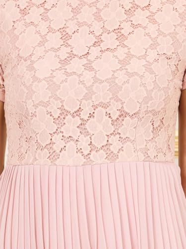Image of Styli Women's Polyester A-Line Maxi Casual Dress (7006884728 Pink