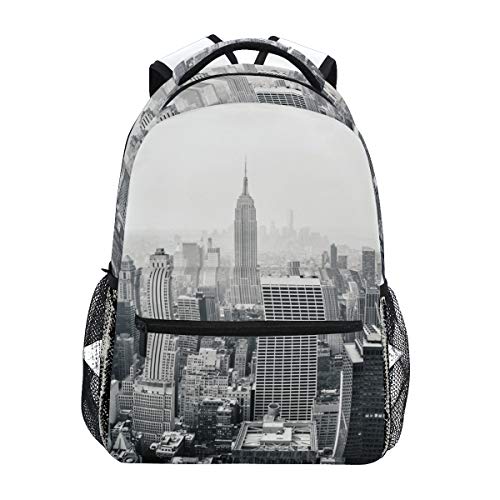 New York City Sac à Dos d'école pour garçons Filles Enfants Sac de Voyage Bookbag