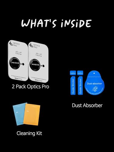 Image of Lensarmor Compatible with iPhone Air Camera Lens Protector Space Black (2-Pack) - 9H Tempered Glass, Military-Grade Anti-Scratch, Slim & Case-Friendly, Easy Install Frame