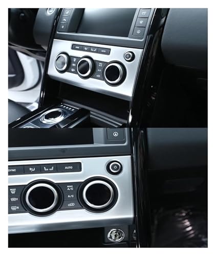 Cubierta de panel de aire acondicionado central para Discovery 5 LR5 L462 2017-2020 plata 2