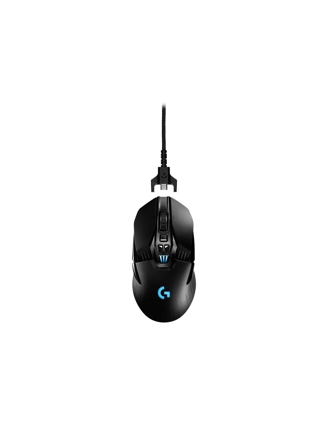 Logitech G G903 LIGHTSPEED Mouse Gaming Wireless, Eastern Europe Package, Sensore HERO 25K, Oltre 140 Ore con Batteria Ricaricabile e LIGHTSYNC RGB, POWERPLAY-compatibile, PC/Mac - Nero