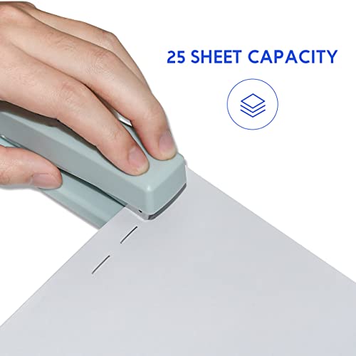 JIKIOU 10000 Staples, 6 mm Standard Staples, 100/Strip, 25 Sheets Capacity(24/6), Jam Free for Stapler Heavy Duty, Perfect for Home Office Supplies & Desktop
