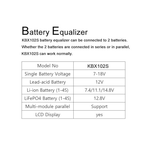 Ecualizador de batería 12V10A elimina fallos de voltaje en sistemas de 24V y 36V 3