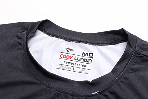 Cody Lundin Uomo Custom Fitness Escursionismo Nero...