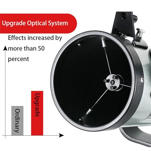 Image of Telescope -Model 70076 Reflector Astronomical Telescope- HD Precise Optics -(with Full Size Stand-for) All -700 Focal Length, 175x Upto 350X Magnification