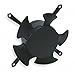 Dayton 2RTJ9 Axial Fan, 4 1/8 In Sq, 110CFM, 115V, 48 Dba