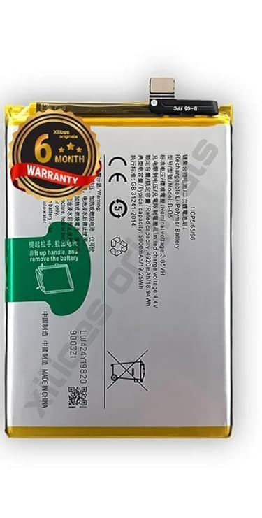 Image of B-O5 Battery for Vivo Vivo Y20 / Y20i / Y20G / Y12S (B-O5) 5000mAh Battery with 6 Months Warranty**** (R114)