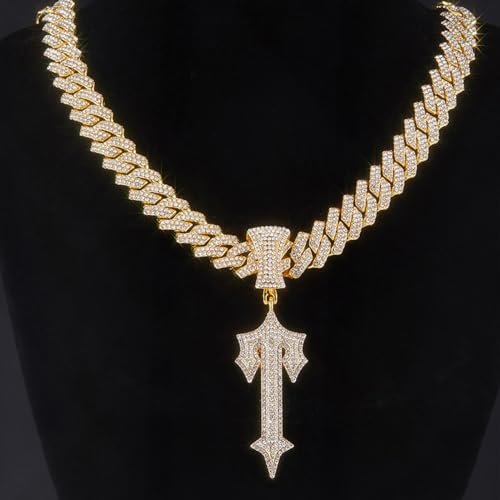 Ice Out Chain for Men Premium Zircon Stones Hypoallergenic Durable Hip-Hop Streetwear Chain Necklace Men2