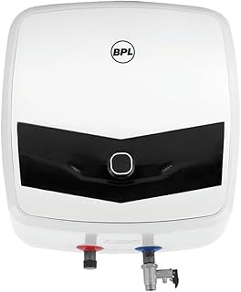 BPL Blaze SQR 10L Geyser (2000W, 5 Star, Glassline Tank, Temp Control) – 10Y Tank & 5Y Product Warranty, Free Installation Storage Water Heater - BSWHSQR10L2KW5S