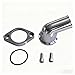 Psrorkeu 15 Degree 360 Swivel Water Neck Thermostat Housing Compatible with Chevy Chevrolet Small Block SBC & Big Block BBC V8 Engines 350 454 327 396 502, Includes O-Ring & Bolts
