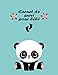 Carnet de suivi pour bébé: Journal de bord de bébé - Panda- Cadeau de naissance bébé fille ou garçon