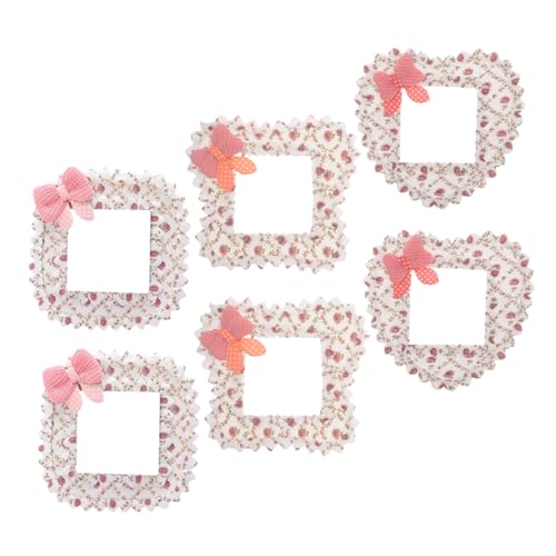STOBOK 6Stück Spitze Schalterabdeckungen Blumen Design