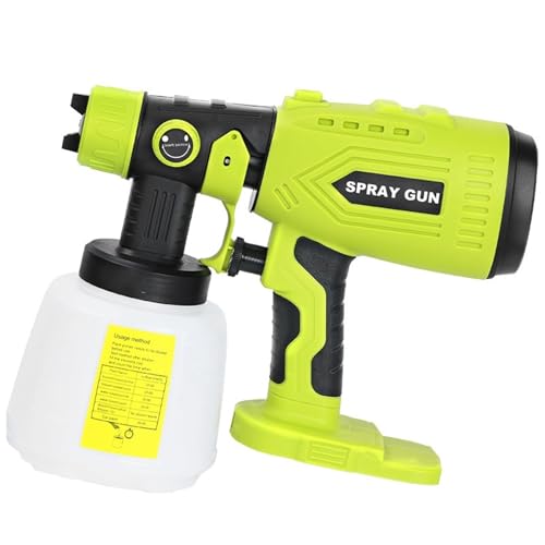 Pulverizador de pintura inalámbrico de 18V para renovar muebles de jardín