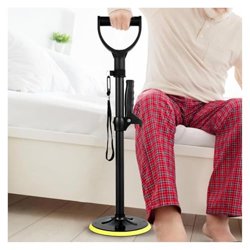立ち上がり補助器具, 41~61cm 3段階の高さ調整 手すり 介護, 軽量、ポータブル、滑り止め 歩行補助 高齢者用品 高齢者が床または地面から起き上がるのを支援する装置