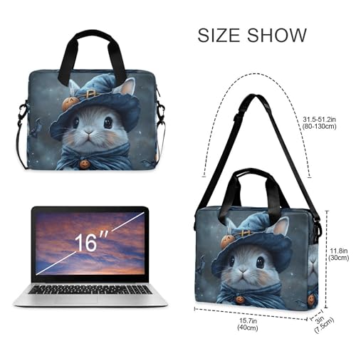 Funda Laptop con Diseño Conejo Halloween 13-15.6 Pulg miniatura 4