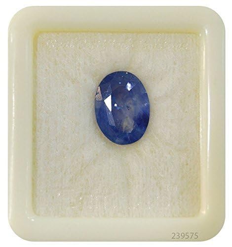 Neelam Stone 11.25 Ratti saphir bleu naturel de qualité Deluxe AAA++ - 2
