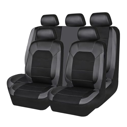 VAEVEN Housses de Sièges de Voiture pour Renault Captur II I/Captur E Tech 2.Gen/1.gen 2013-2024 2025 2026, Cuir PU Imperméable Ensemble de Housses Siège,...