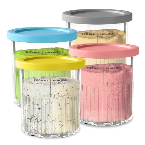 Ersatz für Ninja Creami Deluxe Pints und Deckel