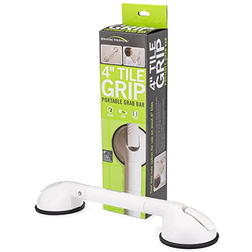 Bridge Medical Tile Grip Portable Suction Telescoping Grab Bar