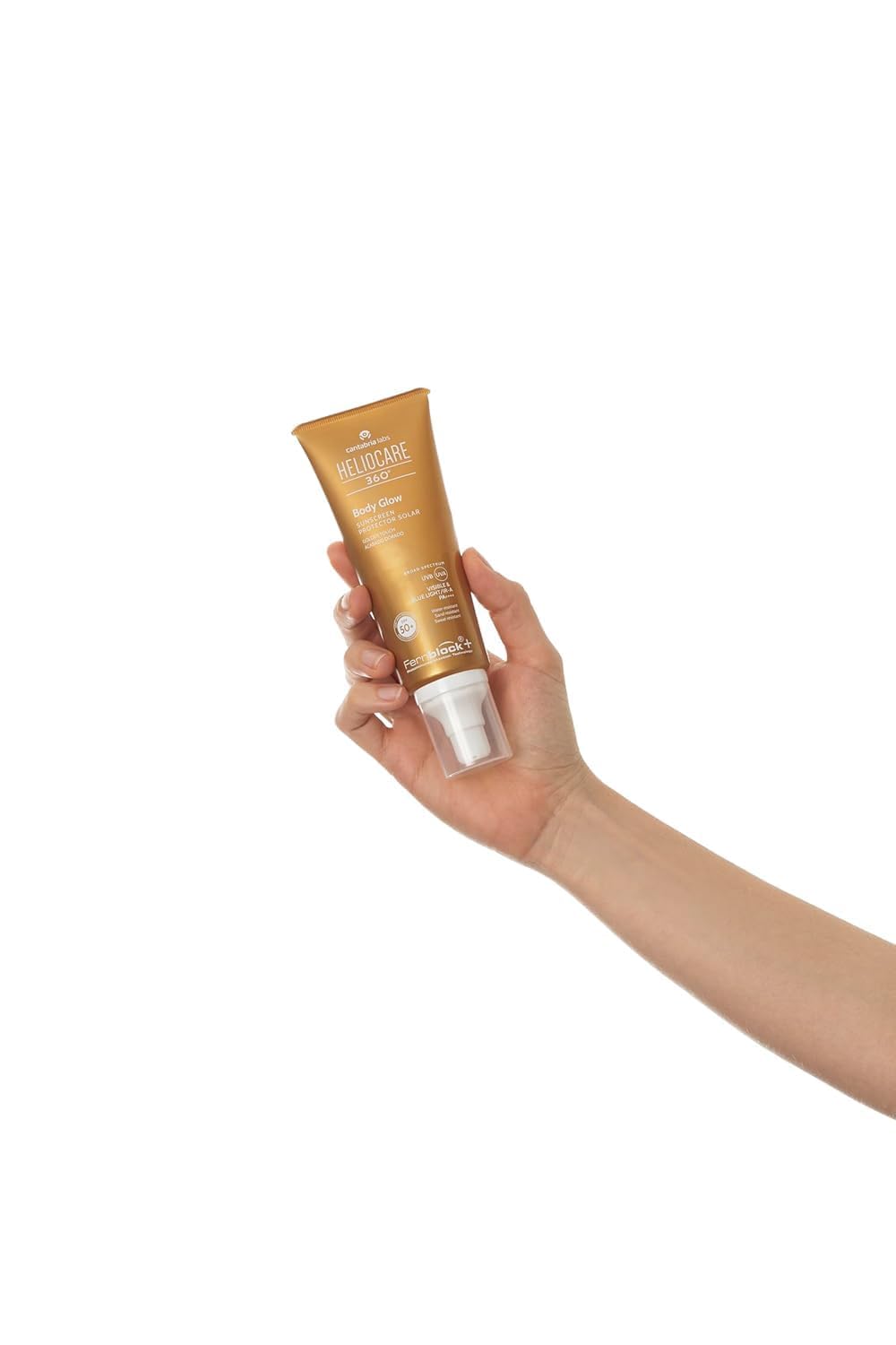 Helio.care 360 Body Glow SPF 50+.- High Photoprotection Body Glow, 100 ml
