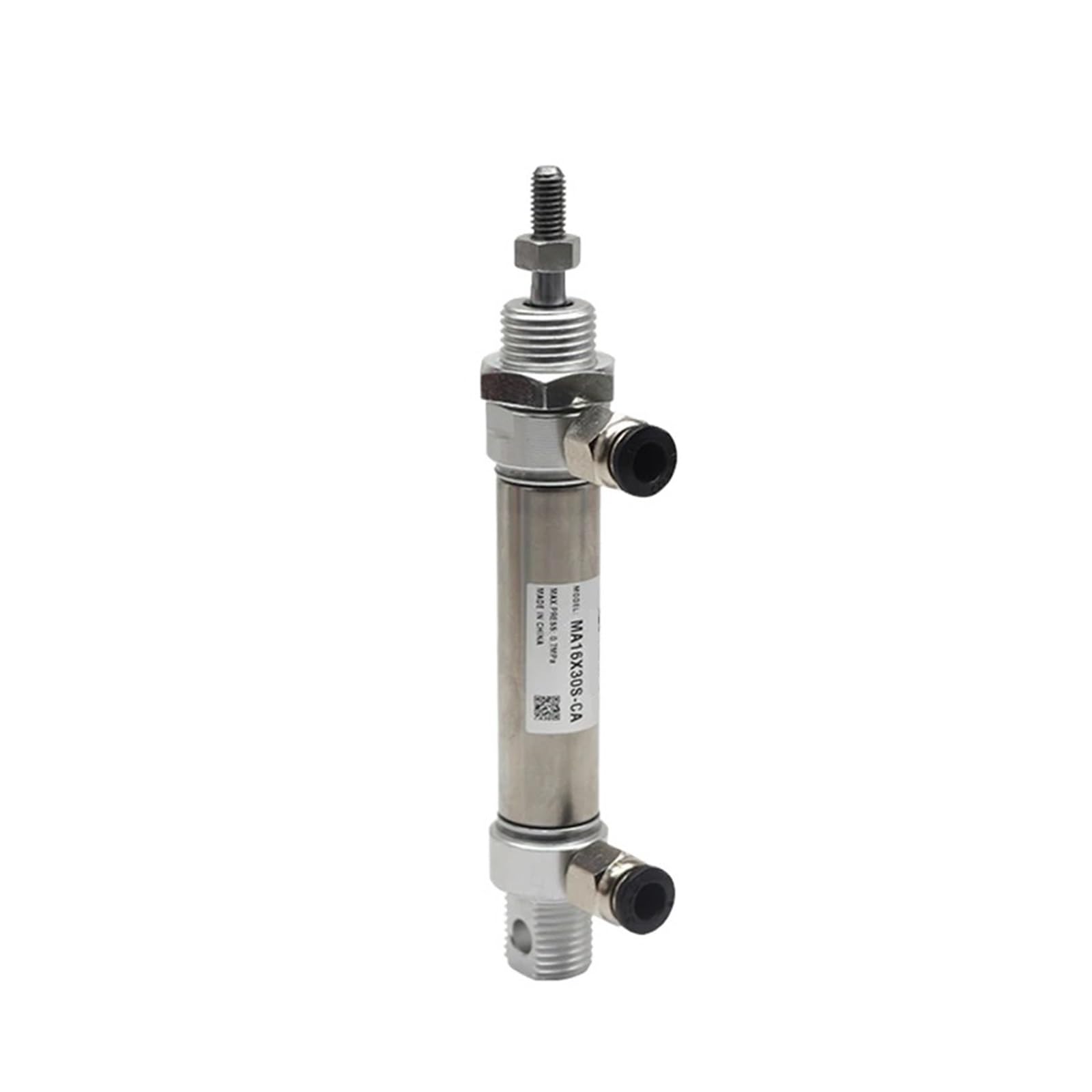 MA MA16 Pneumatischer Edelstahl * 10S Zylinder 16 mm Bohrung 10 – 300 mm S Hub Doppeleffekt Mini Rundzylinder CA-U-CM (MA16X50S, -CM Rundend-Type)