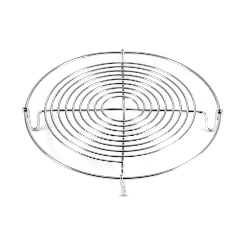 Buy 8¾Inch Round Elevated, Wire Cooling Racks, Baking Rack, Chrome Plated, 4Legged Stand