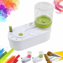 Paint Brush Toilet, Paint Brush Toilet Cleaner Tool, 2026 Upgraded Paint Brush Cleaner, Drawing and Art Supplies, Water Color-Water Based Paints for Artist Beginners Pink