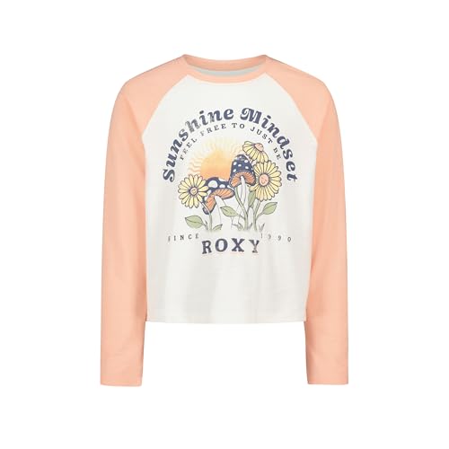 Image of Roxy Girls' Long Sleeve Relaxed Fit Graphic Tee