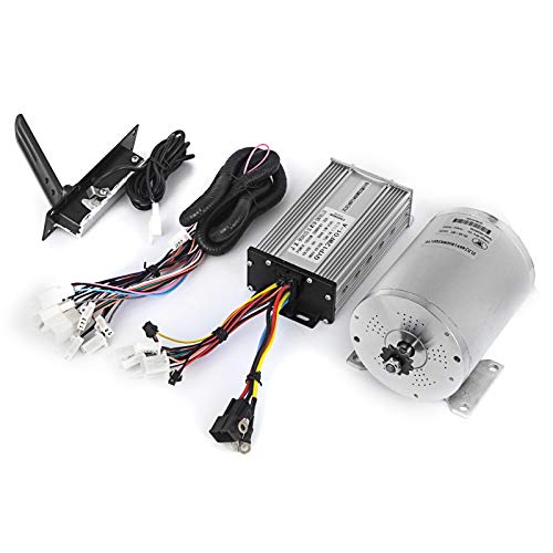 Mophorn Motor Eléctrico de Corriente Continua 1800W 48V Motor Eléctrico de CC...