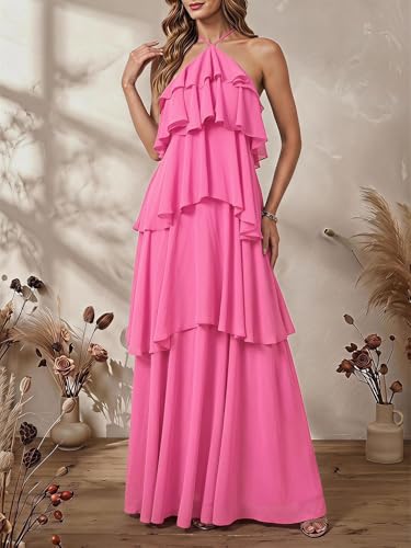Image of SOLY HUX Women's Wedding Guest Maxi Dress