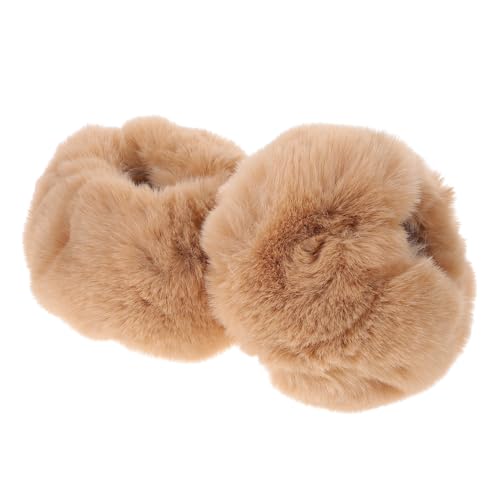 FOMIYES Elegant Furry Wrist Cuffs Winter Wrist Warmers Furry Wristband for Women