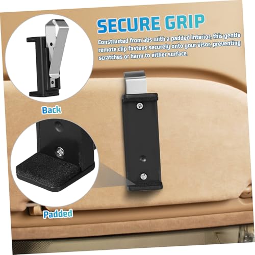 Auto clip para visera solar hecho de ABS resistente para mandos de garaje 7