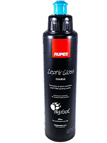 Zephir Gloss Rupes Coarse Polishing Compound Gel 250 ml