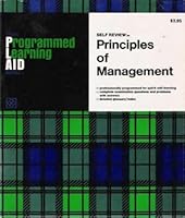 Principles of Management, Programmed Learning Aid B000MHMBAI Book Cover