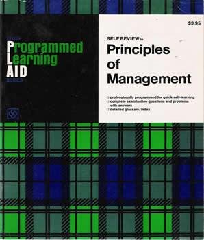 Principles of Management, Programmed Learning Aid