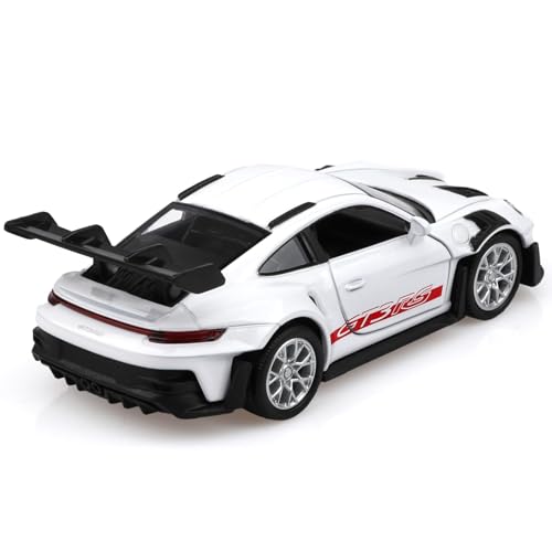 Modelo a escala Porsche 911 GT3 RS 1:36 de metal fundido miniatura 2