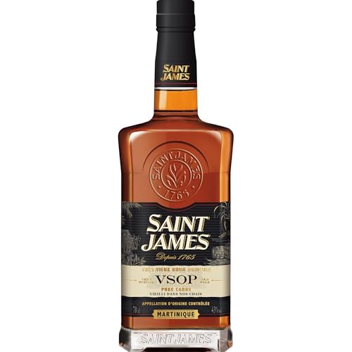 Saint James Tres Vieux Rhum Agricole VSOP Frankreich inkl. FeinWert E-Book (1 x 0.7 l)