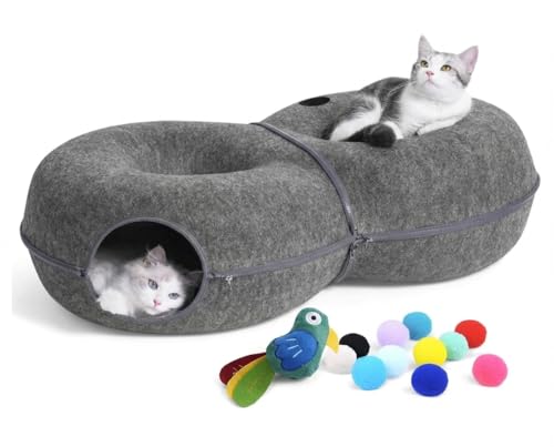 Designed with Generous 38 x 24 x 11 inch Layout, This Spacious Tunnel Bed Comfortably fits Multiple...