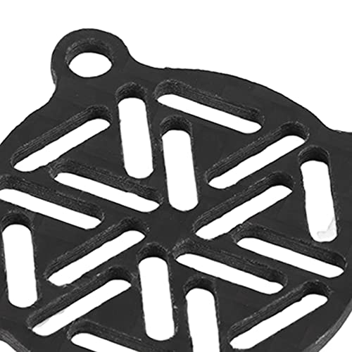 Rankomu Osłona wentylatora chłodzącego RC 30 x 30 mm, osłona wentylatora chłodzącego silnik elektryczny z włókna węglowego do samochodu RC silnika statku ESC, lekka konstrukcja, materiał