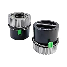 Pair of 4WD Front Wheel Auto Locking Hub | Fit for 1999-2004 Ford F250 F350 F450 F550 Super Duty, 2000-2005 Ford Excursion, 2001-2002 Ford Expedition & Lincoln Navigator | OE# 1C3Z3B396CB 600203
