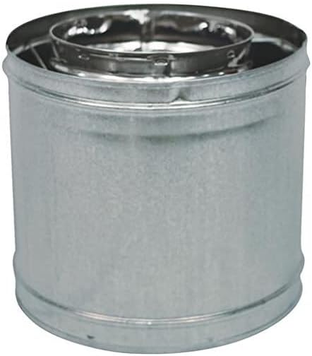 Superior 12-8DM Section Double Chimney Pipe, 12-Inch